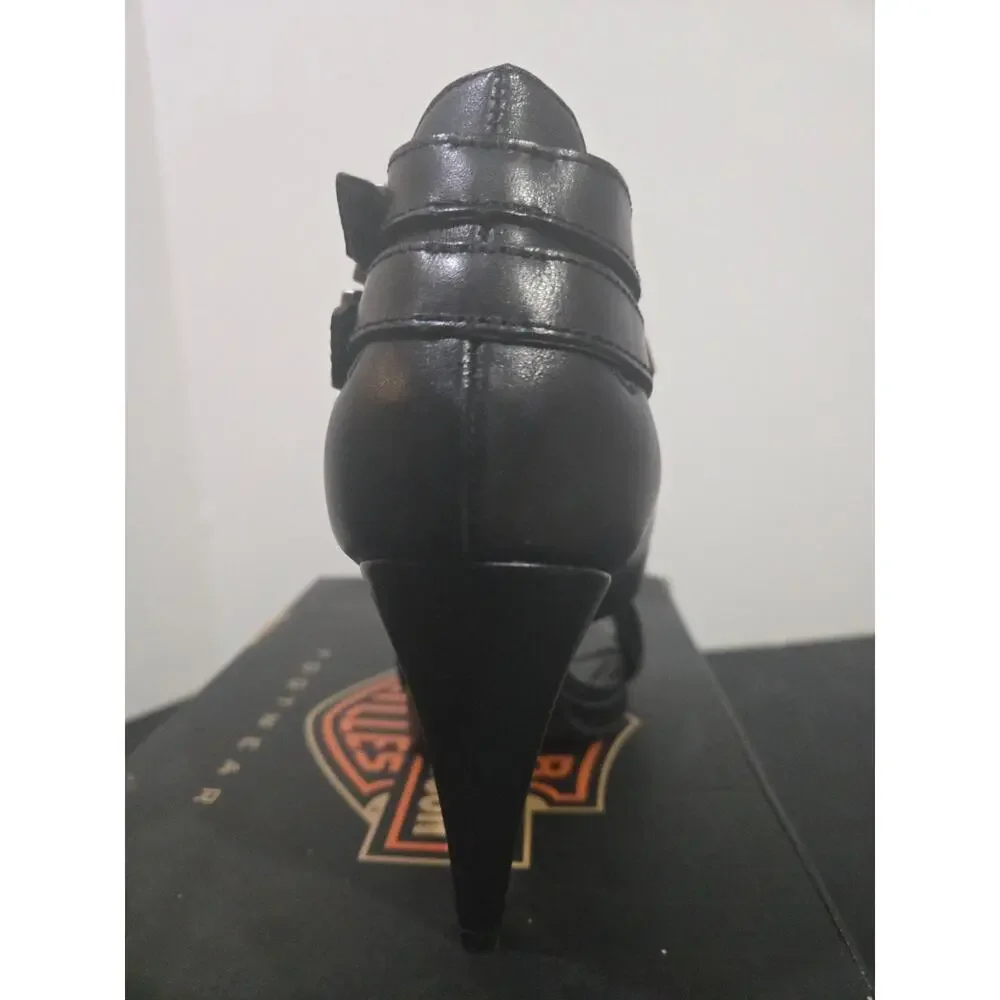 Harley Davidson Jerri black high heel shoes ladie's size 7